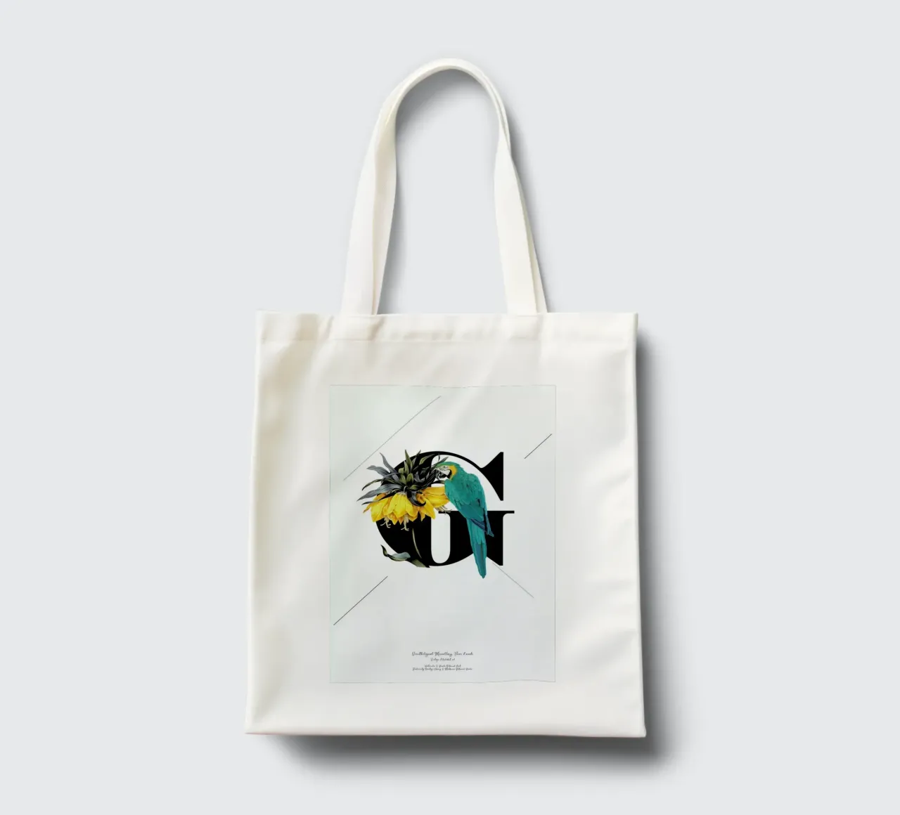 Botanical Alphabet - G tote bag by Froilein Juno