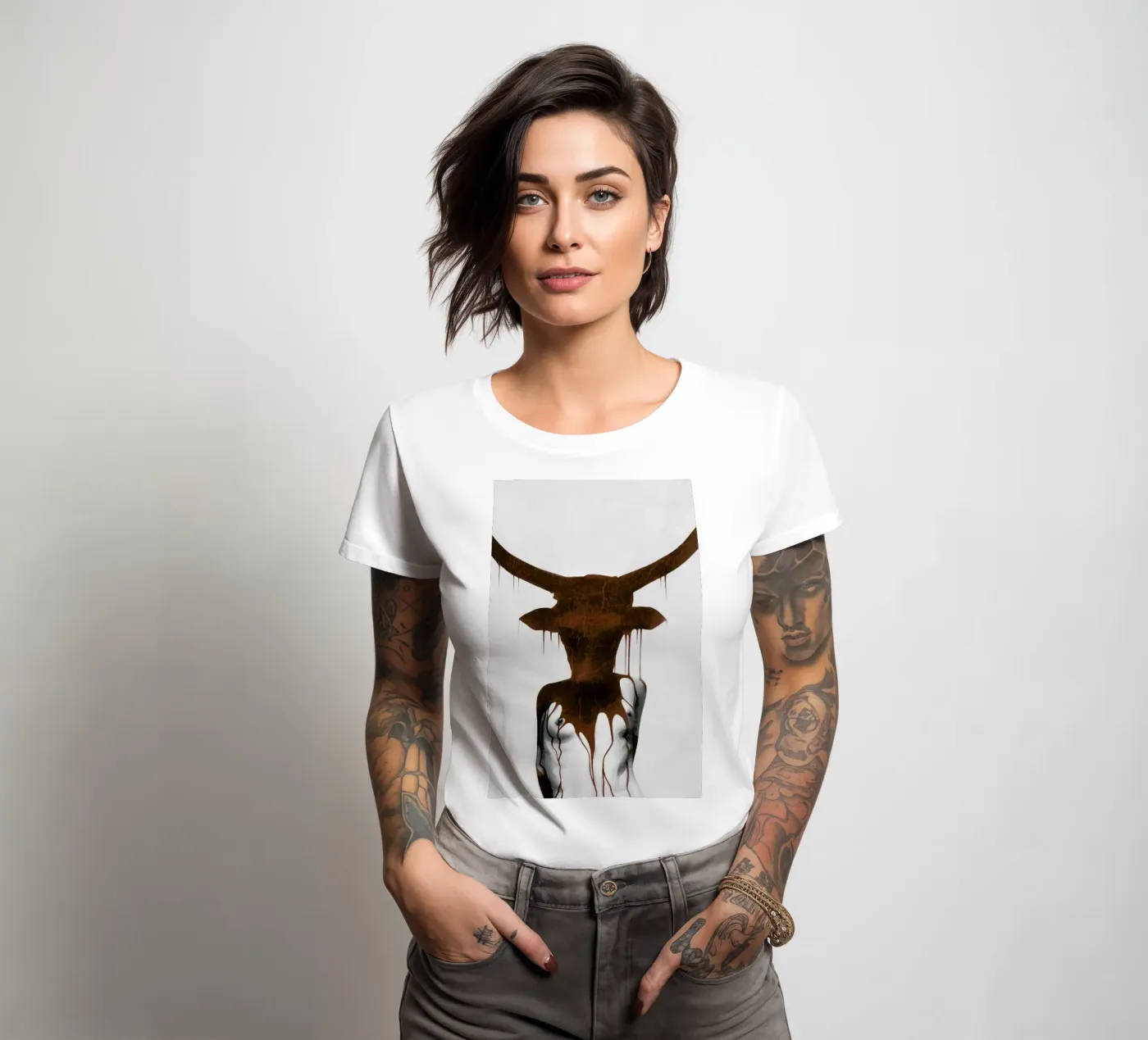 Taurus t-shirt da donna da Ruben Ireland