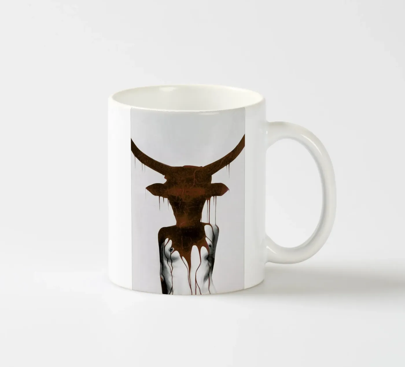 Taurus ceramic mug by Ruben Ireland