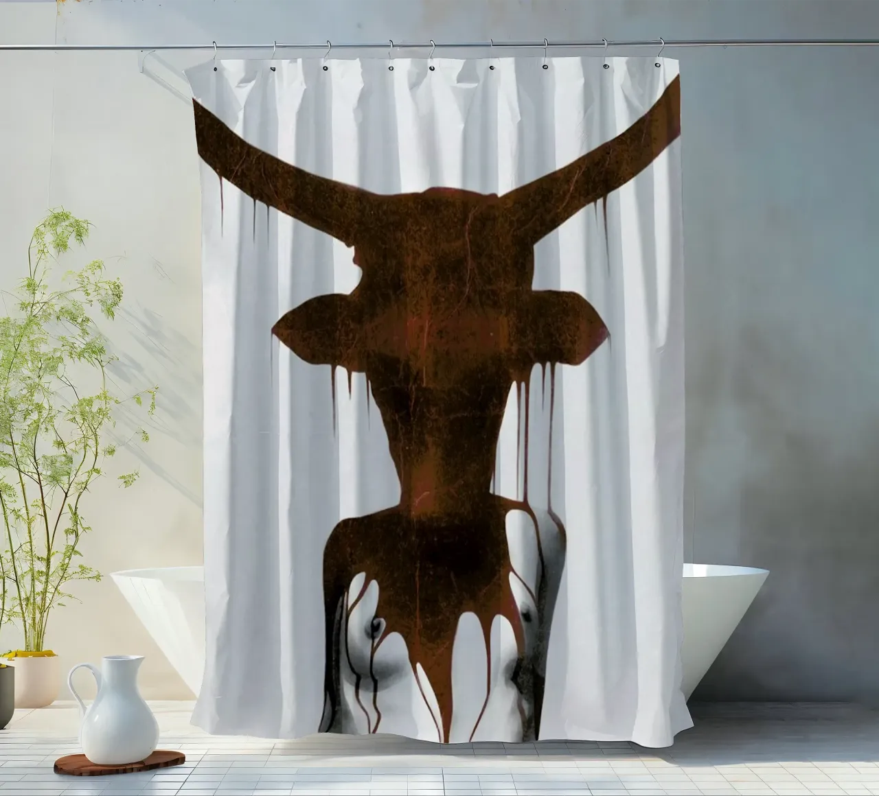 Taurus Duschvorhang von Ruben Ireland