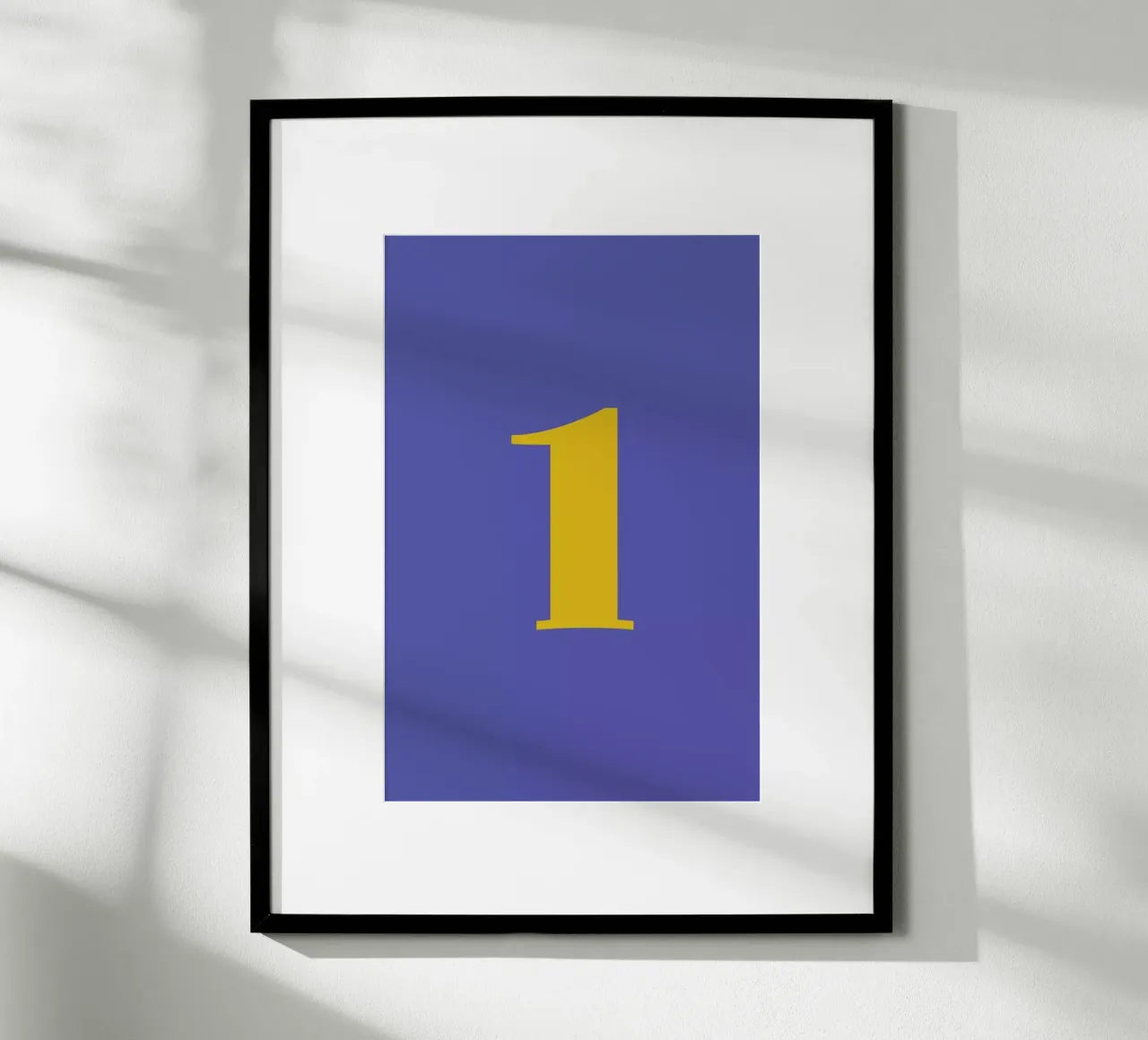 Blue Number 1 poster da Studio One