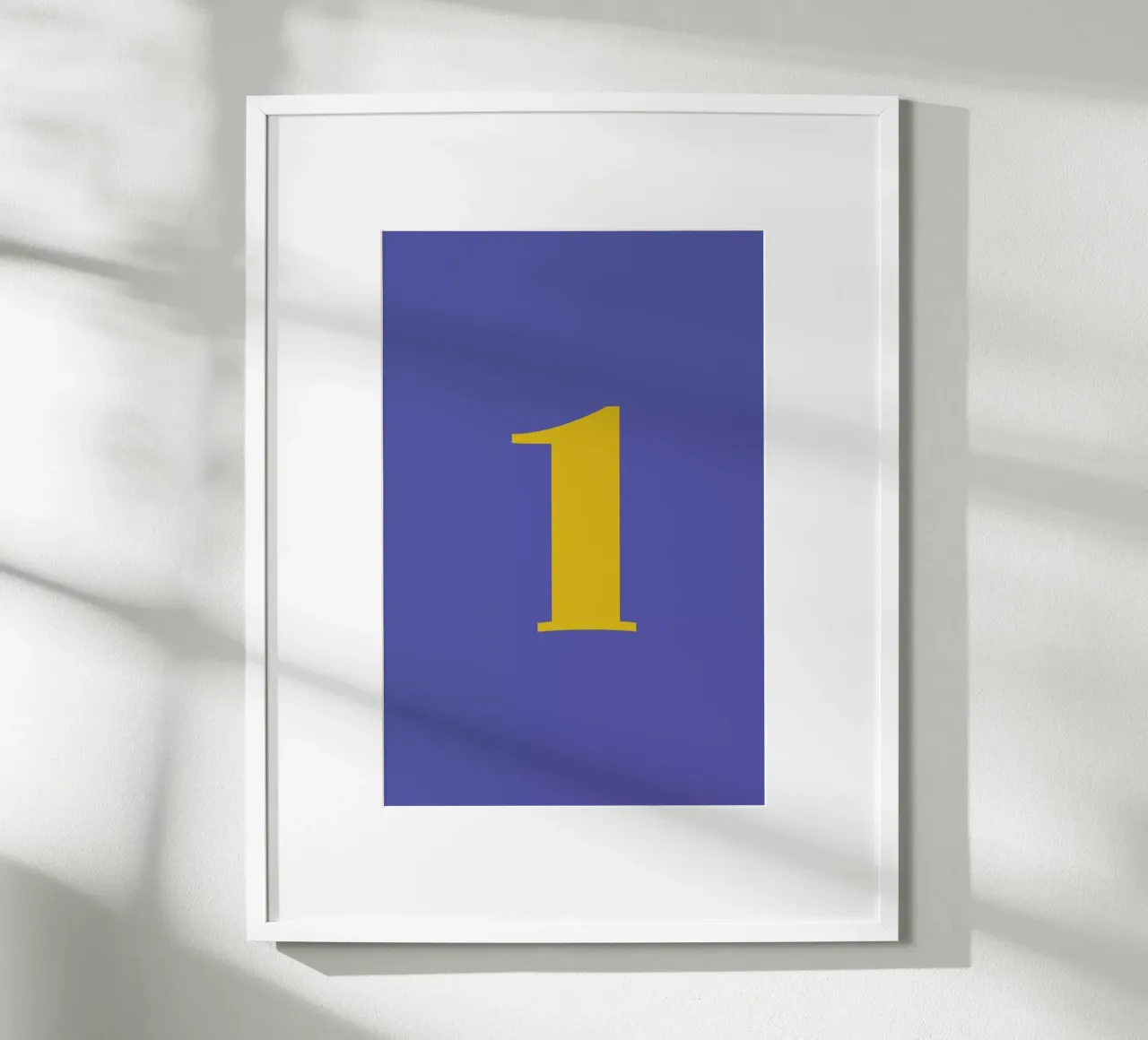 Blue Number 1 poster da Studio One