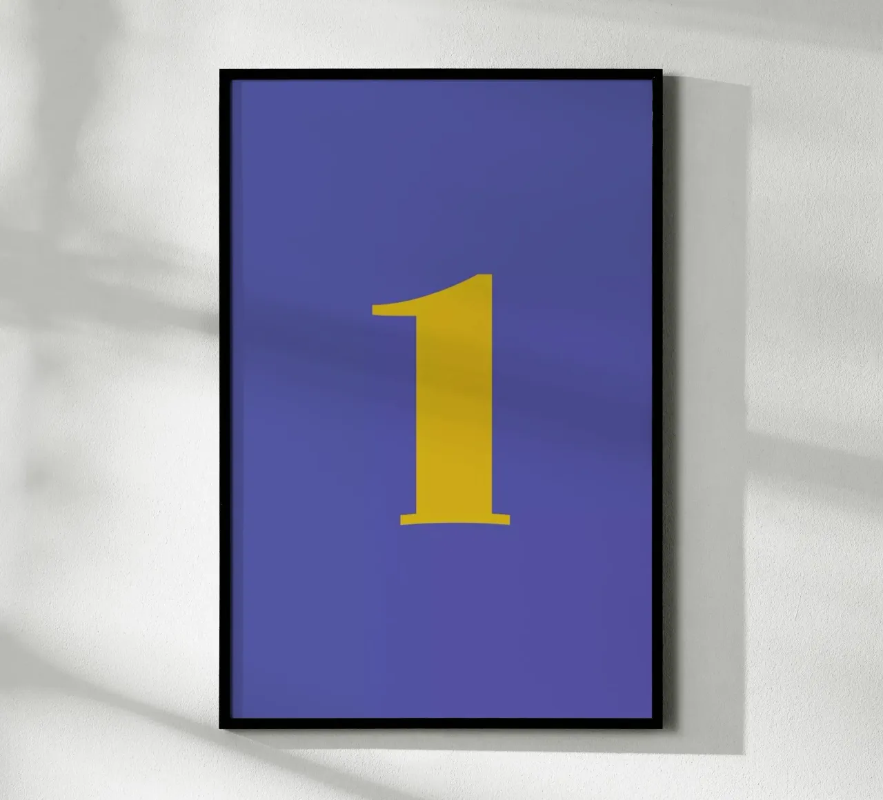 Blue Number 1 poster da Studio One