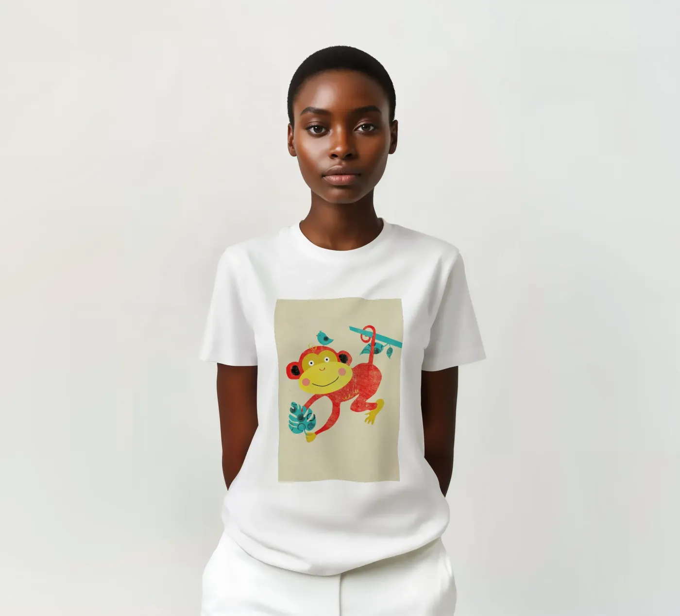 Monkey t-shirt da Rocket68