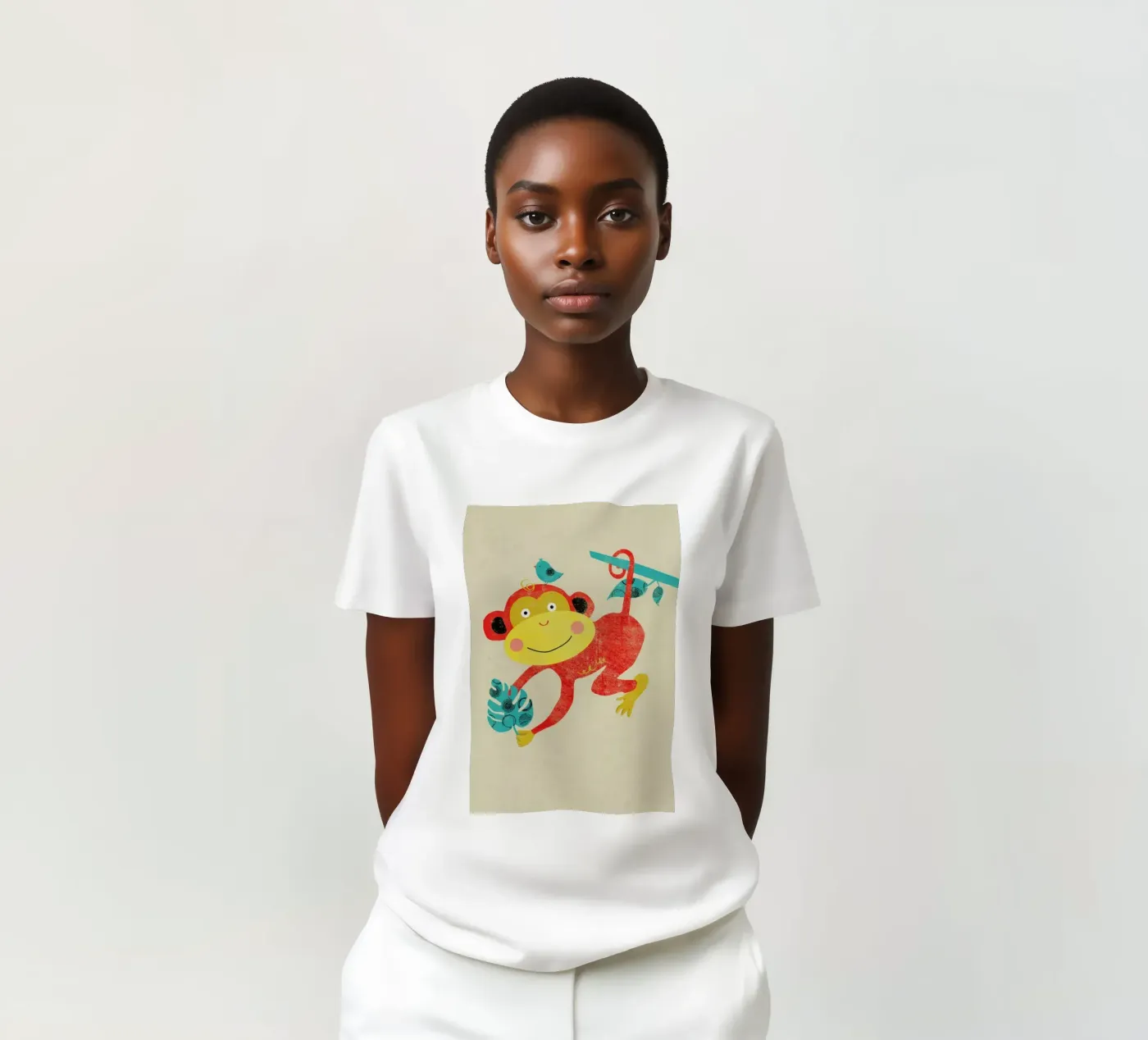 Monkey t-shirt da Rocket68