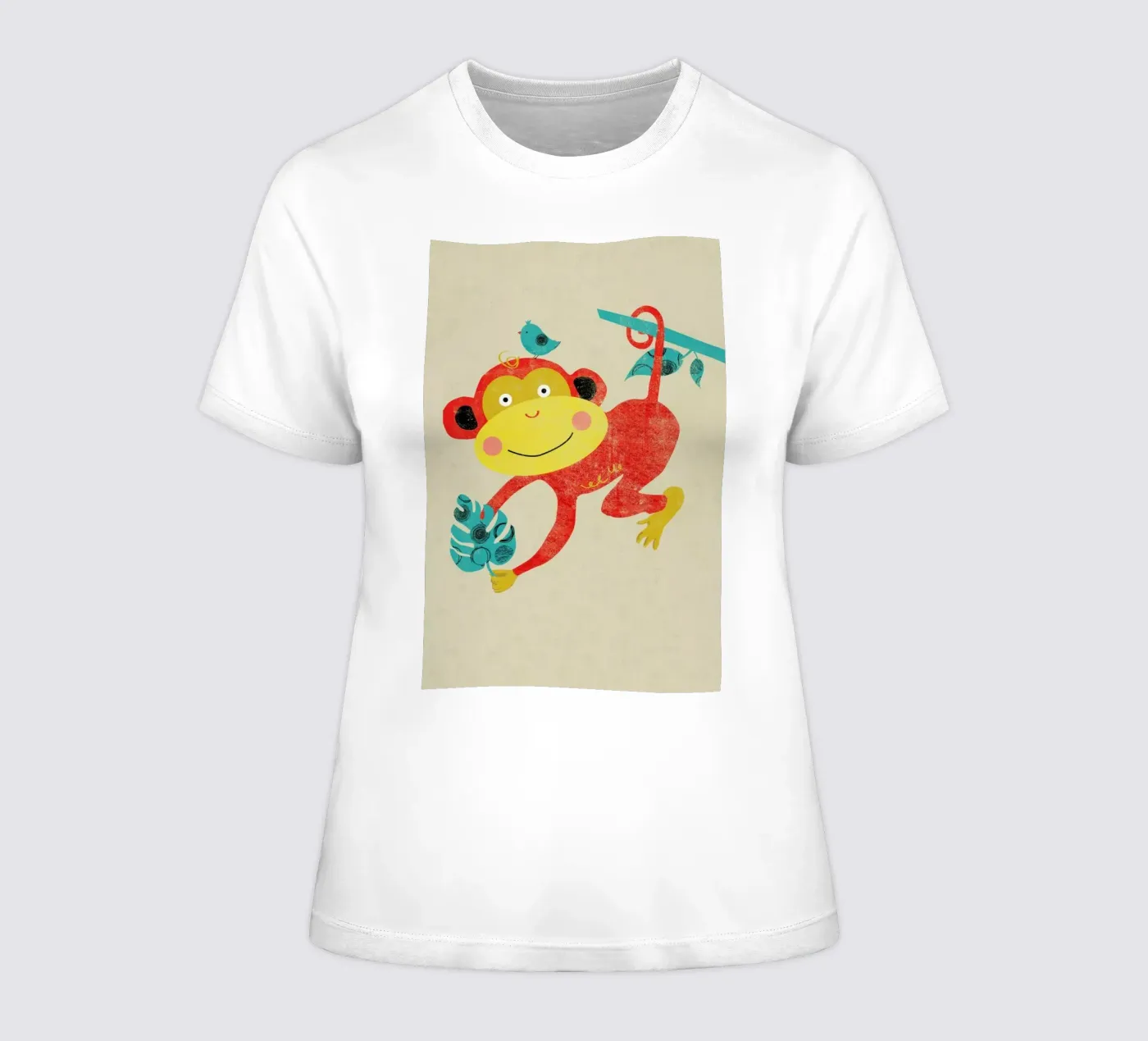Monkey t-shirt da donna da Rocket68