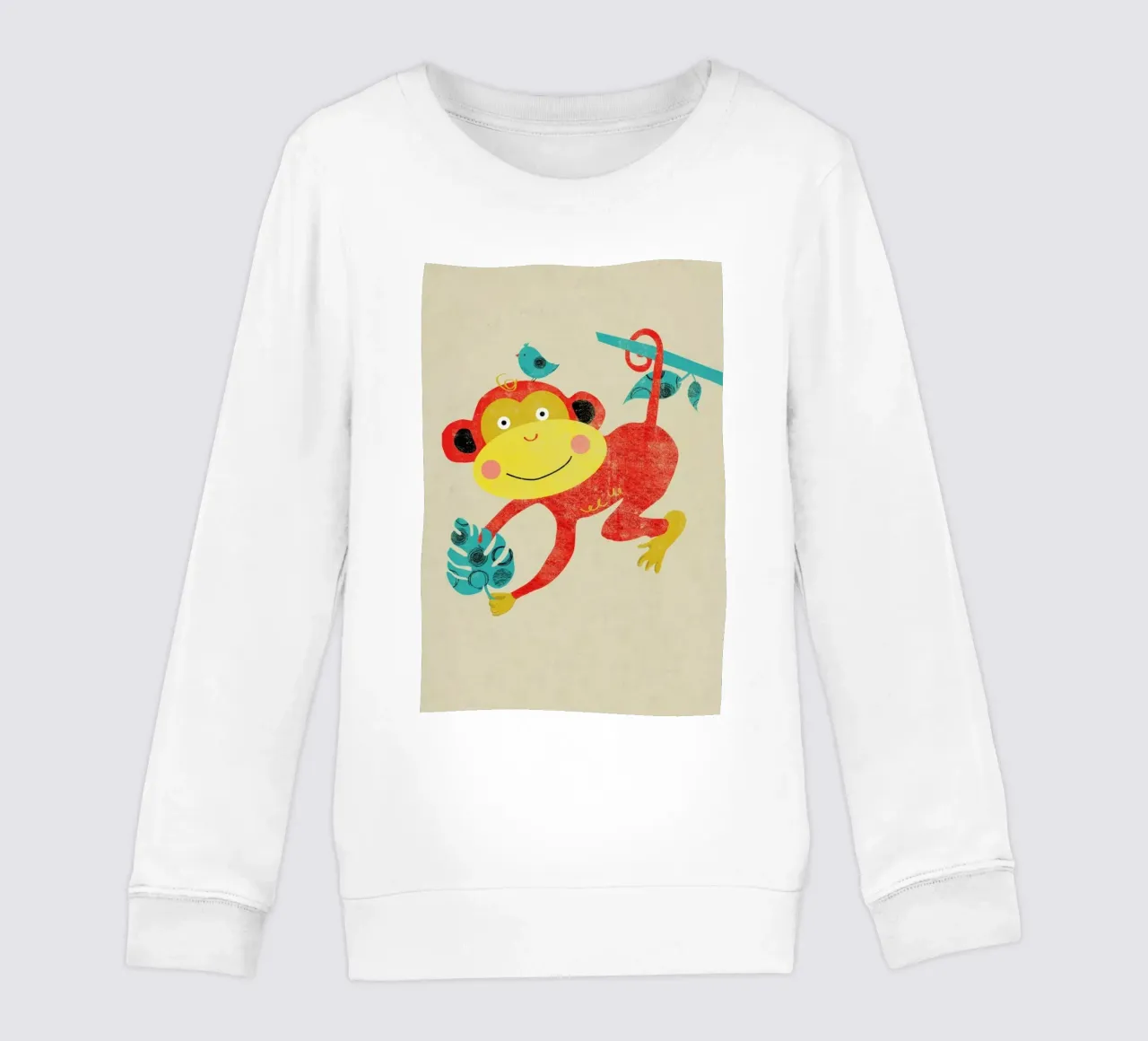 Monkey kids sweatshirt by Rocket68