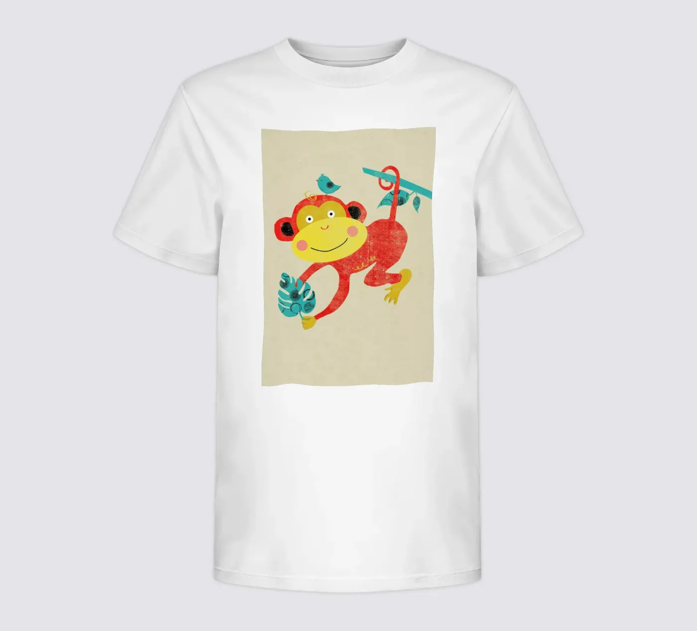 Monkey Kinder T-Shirt von Rocket68