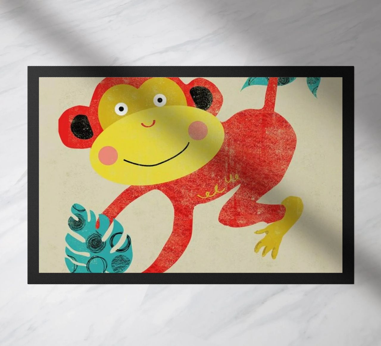 Monkey felpudo de Rocket68