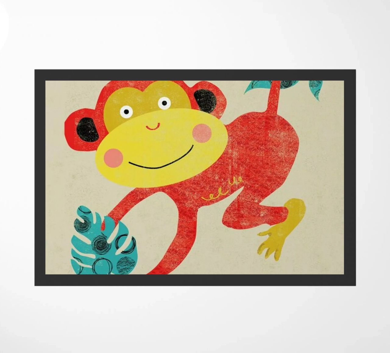 Monkey felpudo de Rocket68