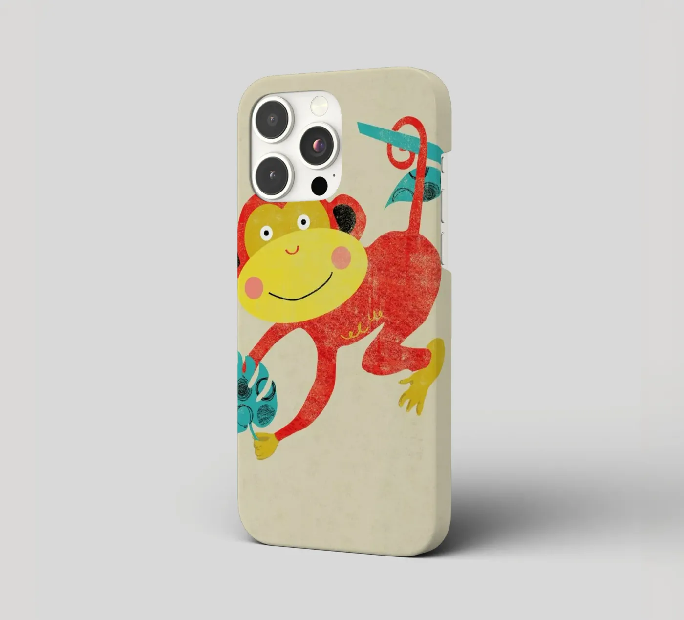 Monkey iphone case by Rocket68