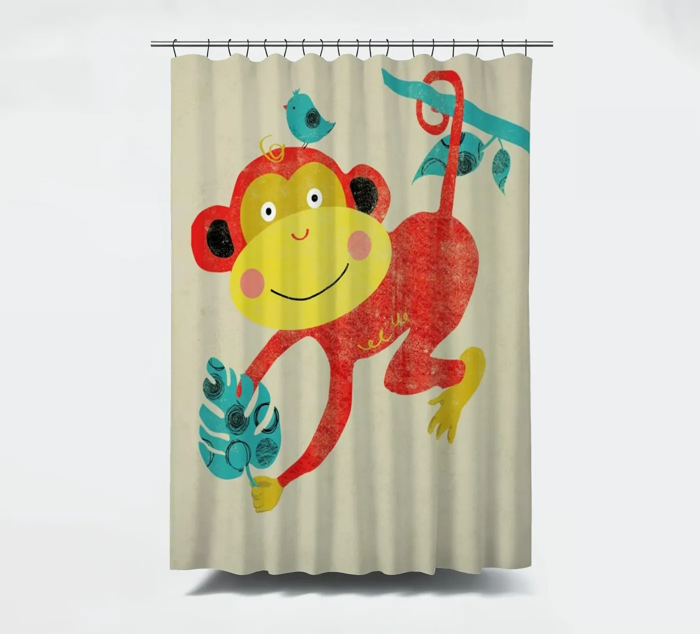 Monkey Duschvorhang von Rocket68