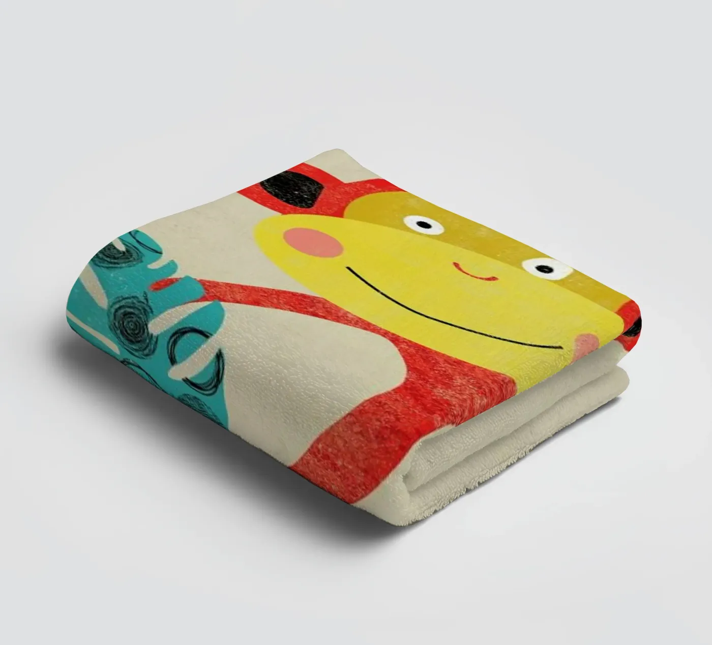 Monkey badhanddoek van Rocket68