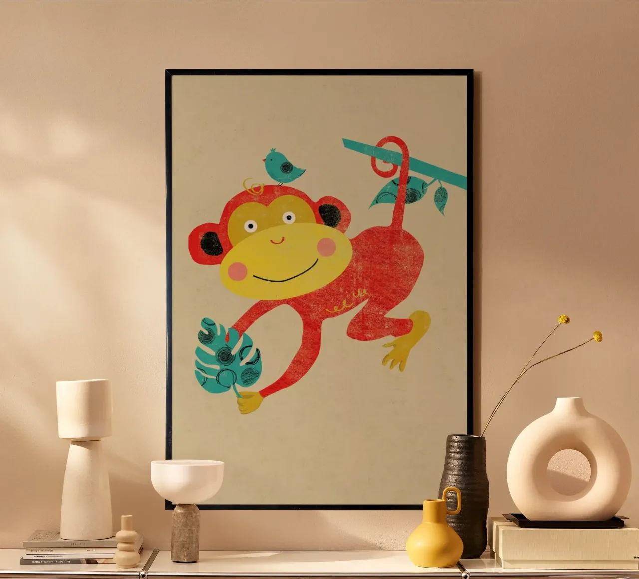 Monkey carta hahnemühle da Rocket68