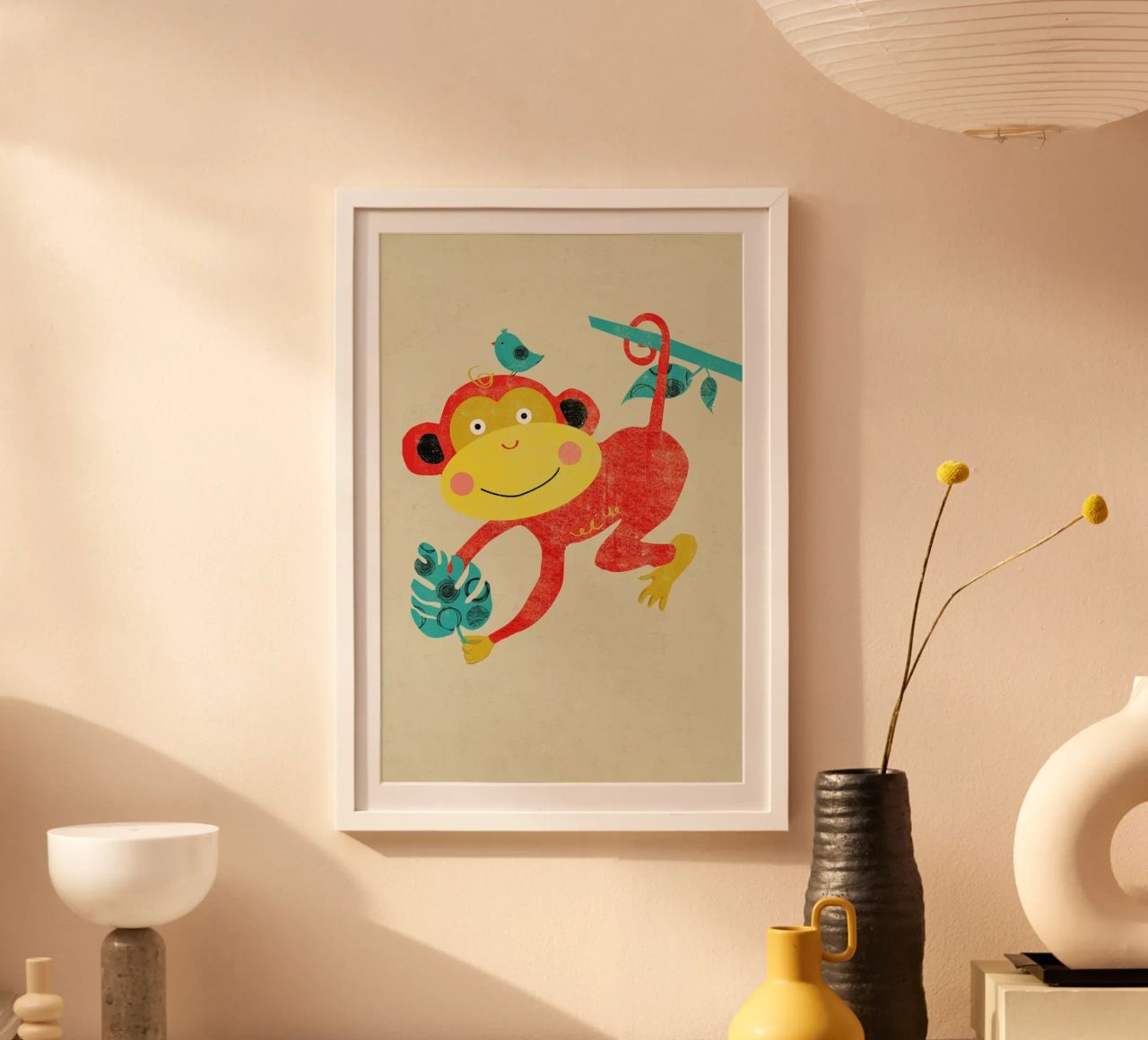 Monkey Poster von Rocket68