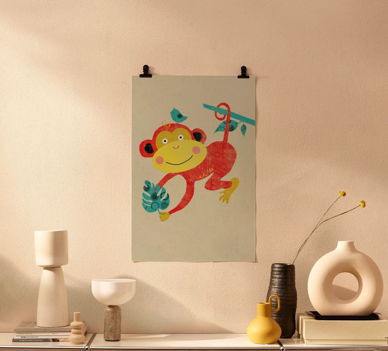 Monkey Poster von Rocket68
