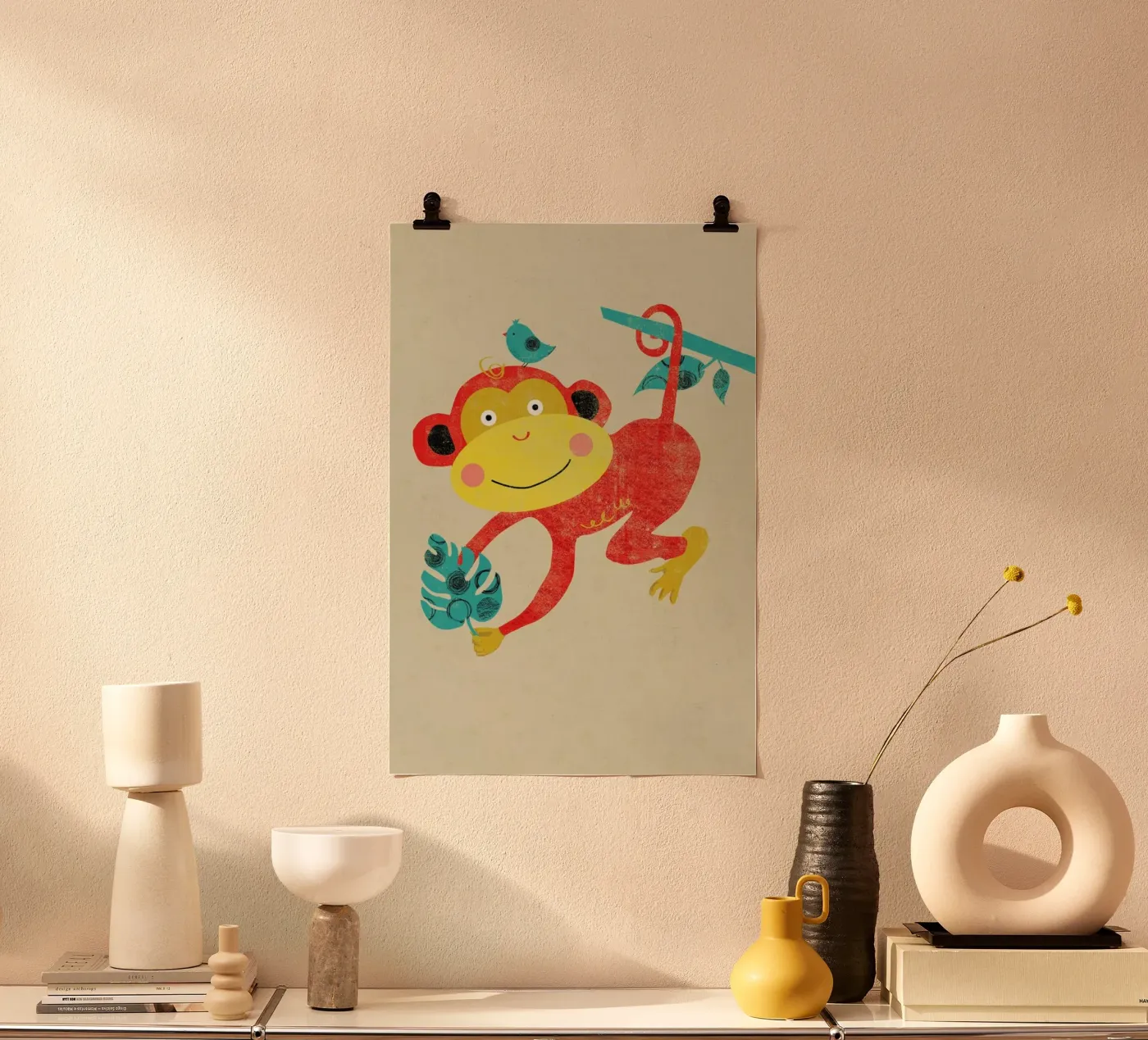 Monkey poster by Rocket68