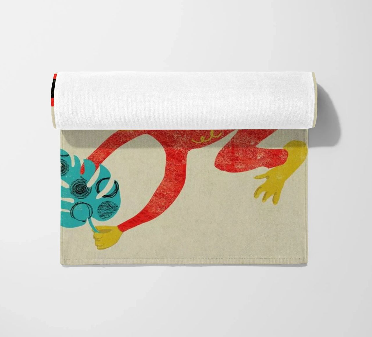 Monkey serviette de plage de Rocket68