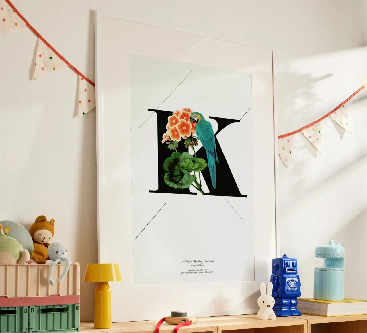 Botanical Alphabet - K poster da Froilein Juno