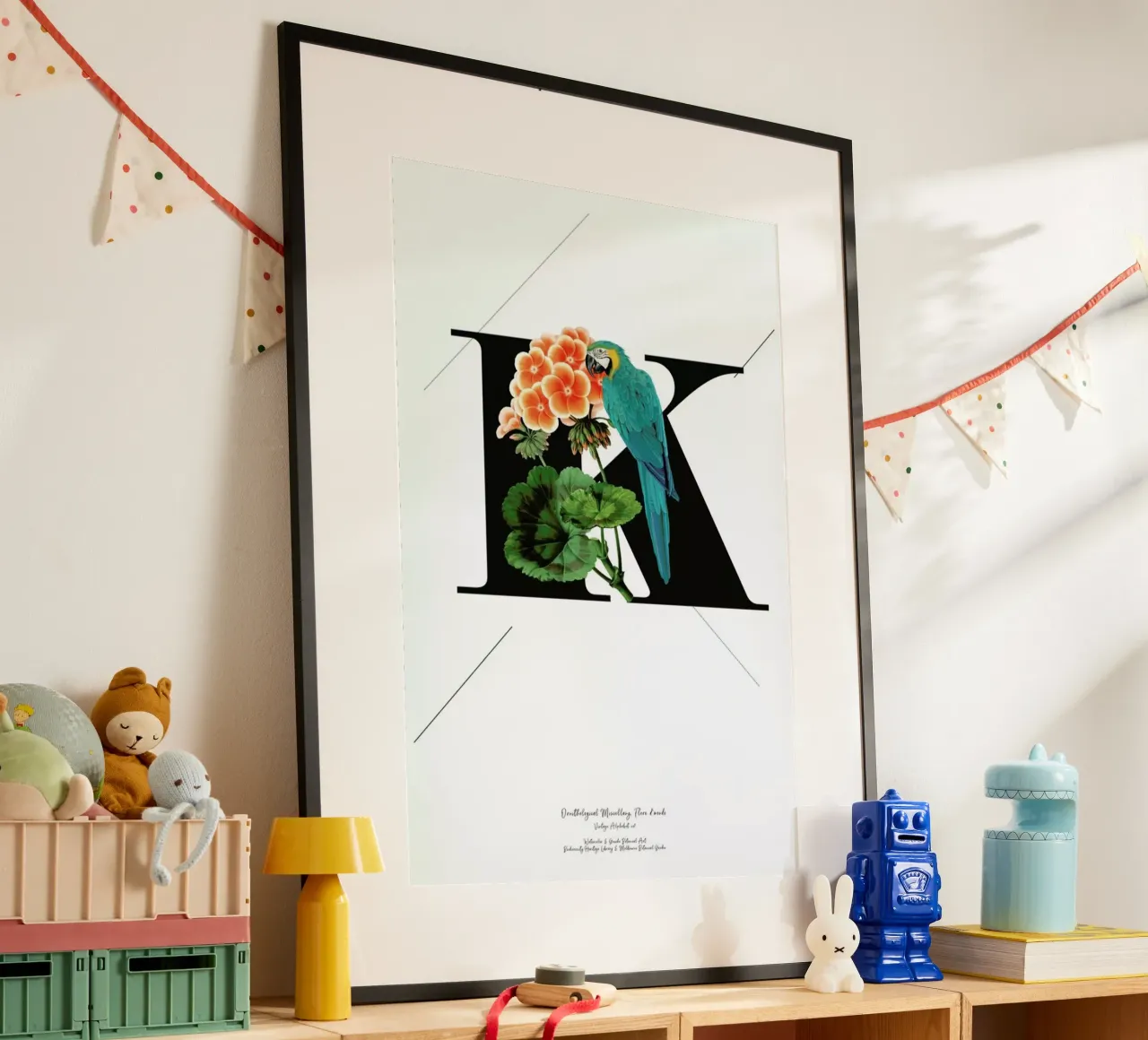 Botanical Alphabet - K poster da Froilein Juno