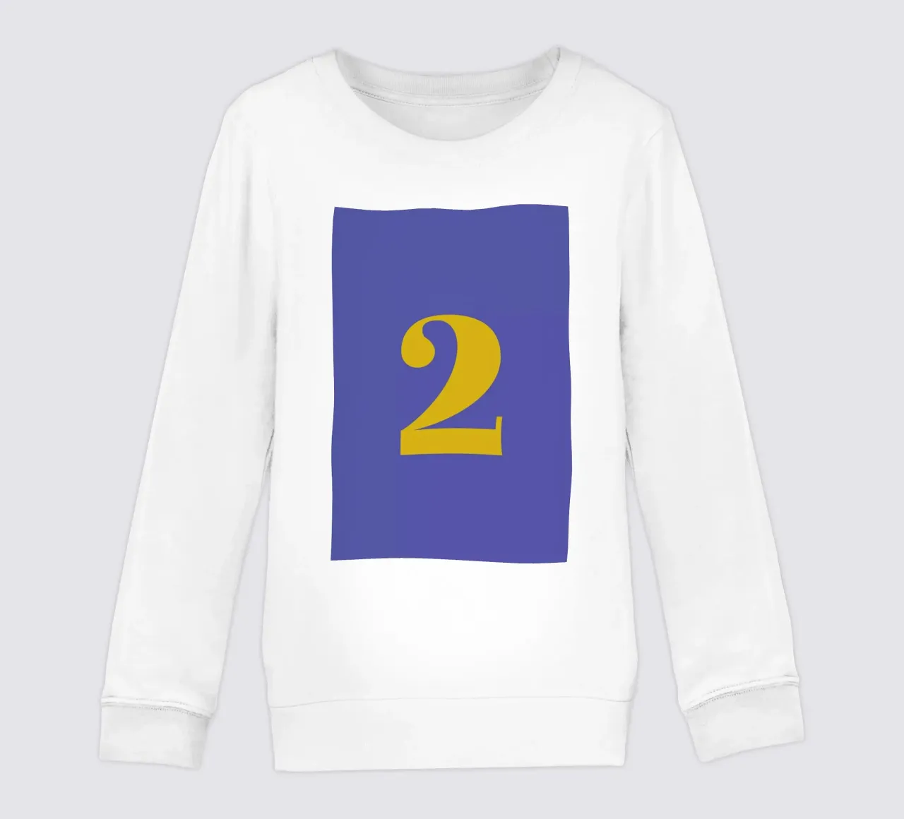 Blue Number 2 felpa bambino da Studio One