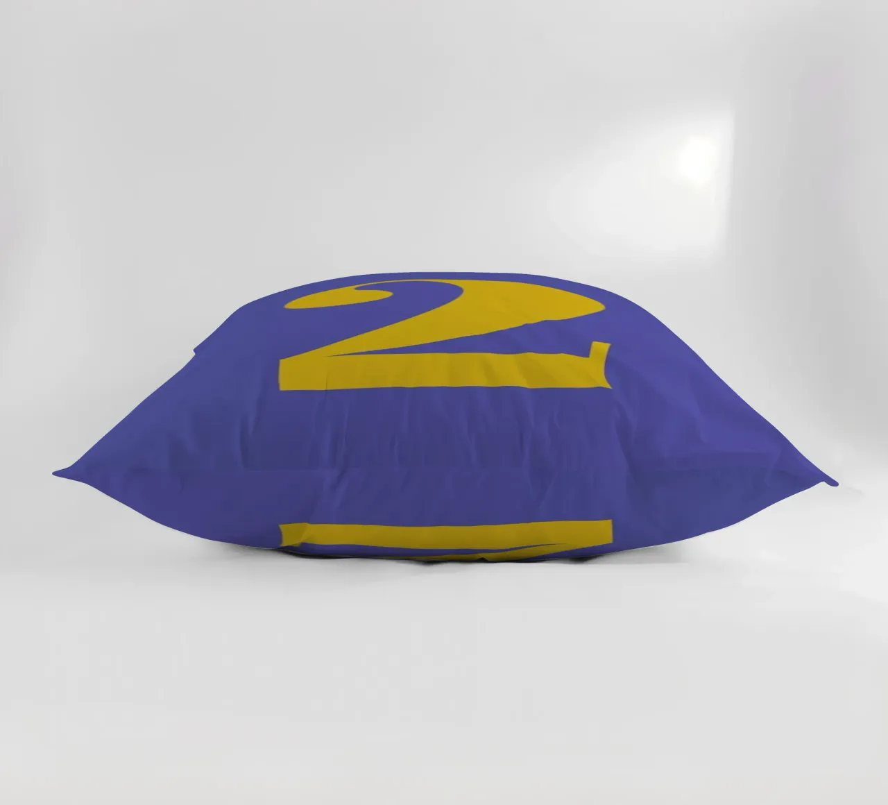Blue Number 2 cuscino da Studio One