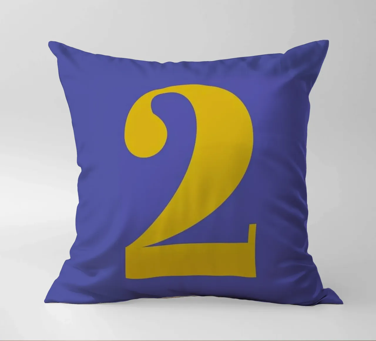 Blue Number 2 cuscino da Studio One