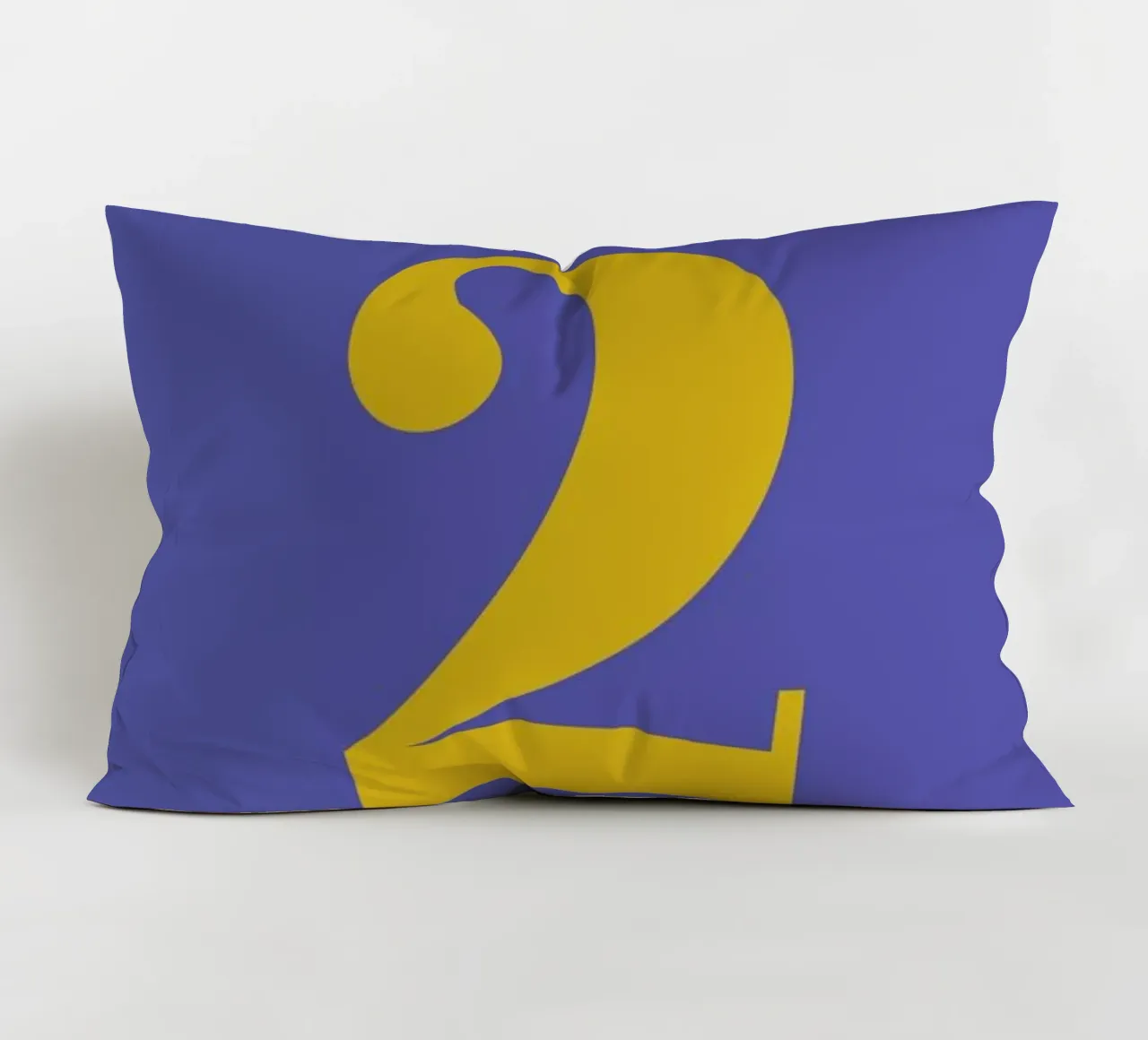 Blue Number 2 cuscino da Studio One