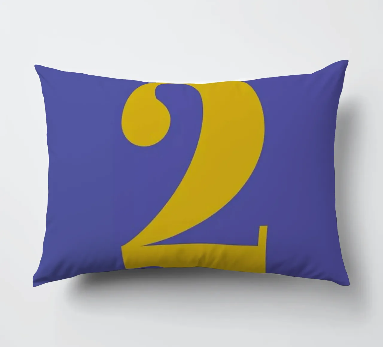 Blue Number 2 cuscino da Studio One