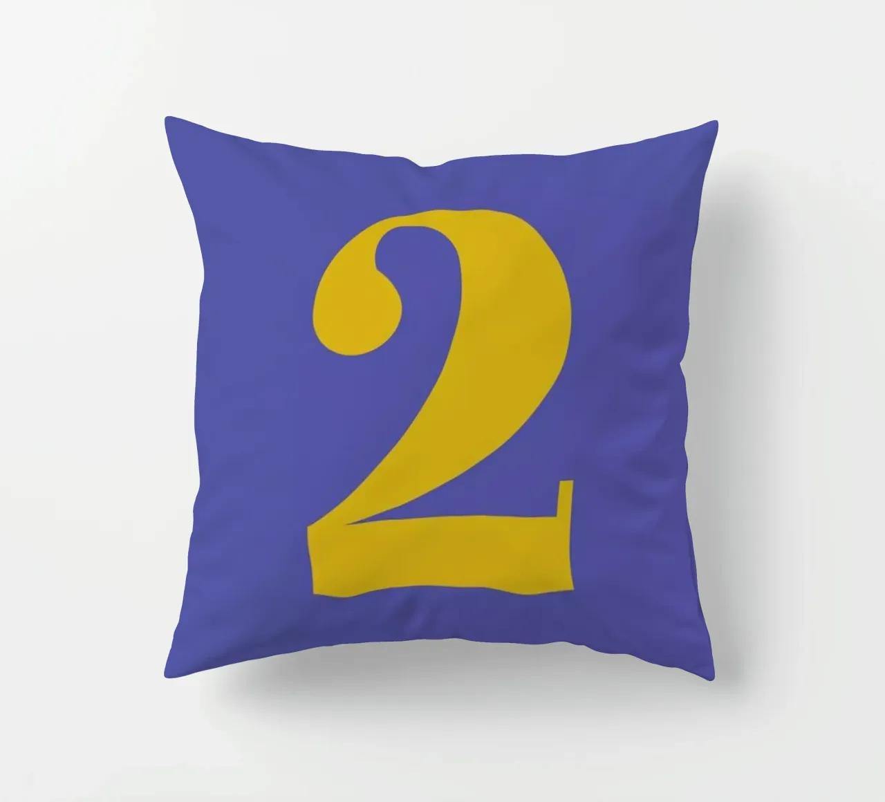 Blue Number 2 cuscino da Studio One