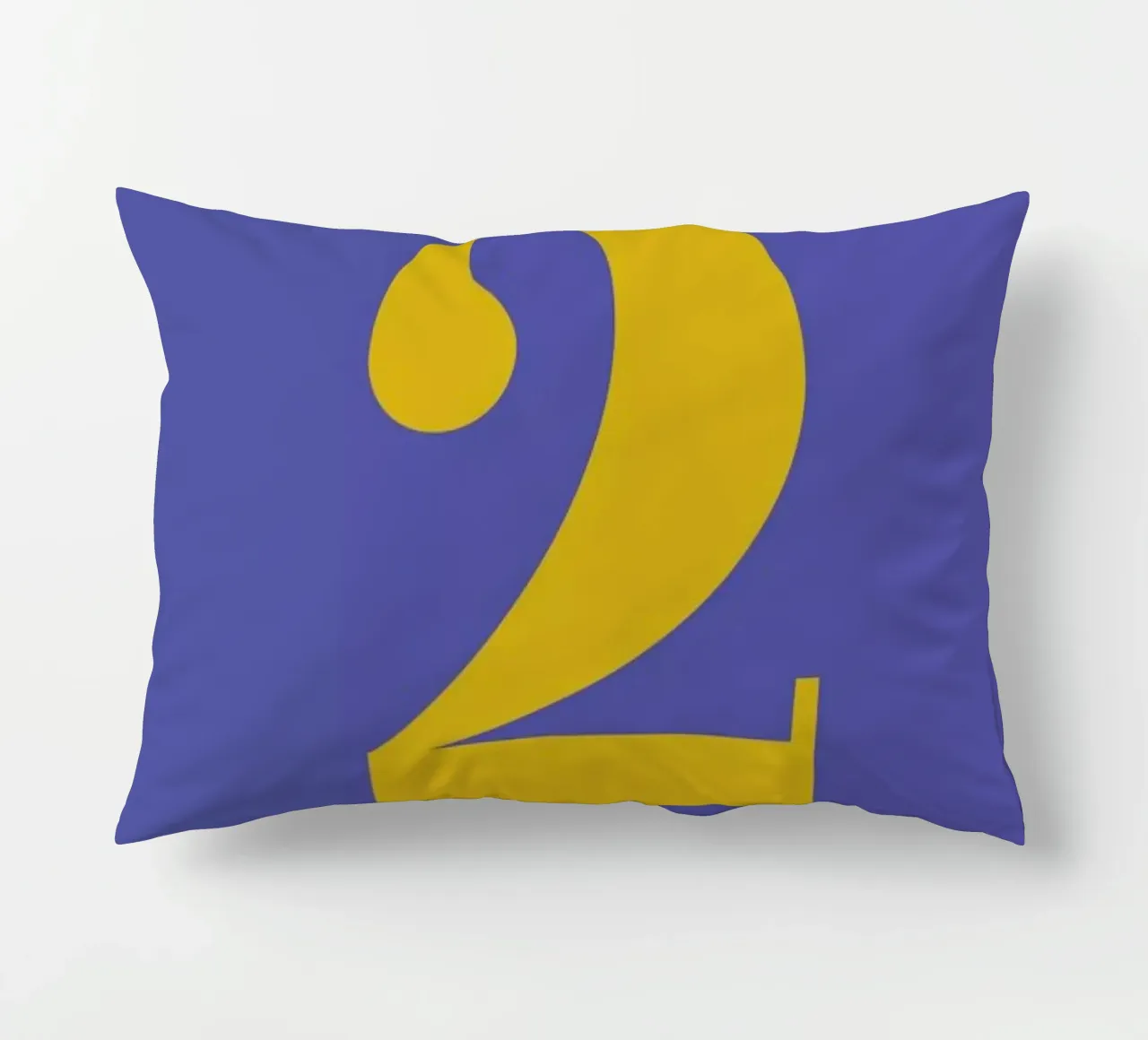 Blue Number 2 cuscino da Studio One