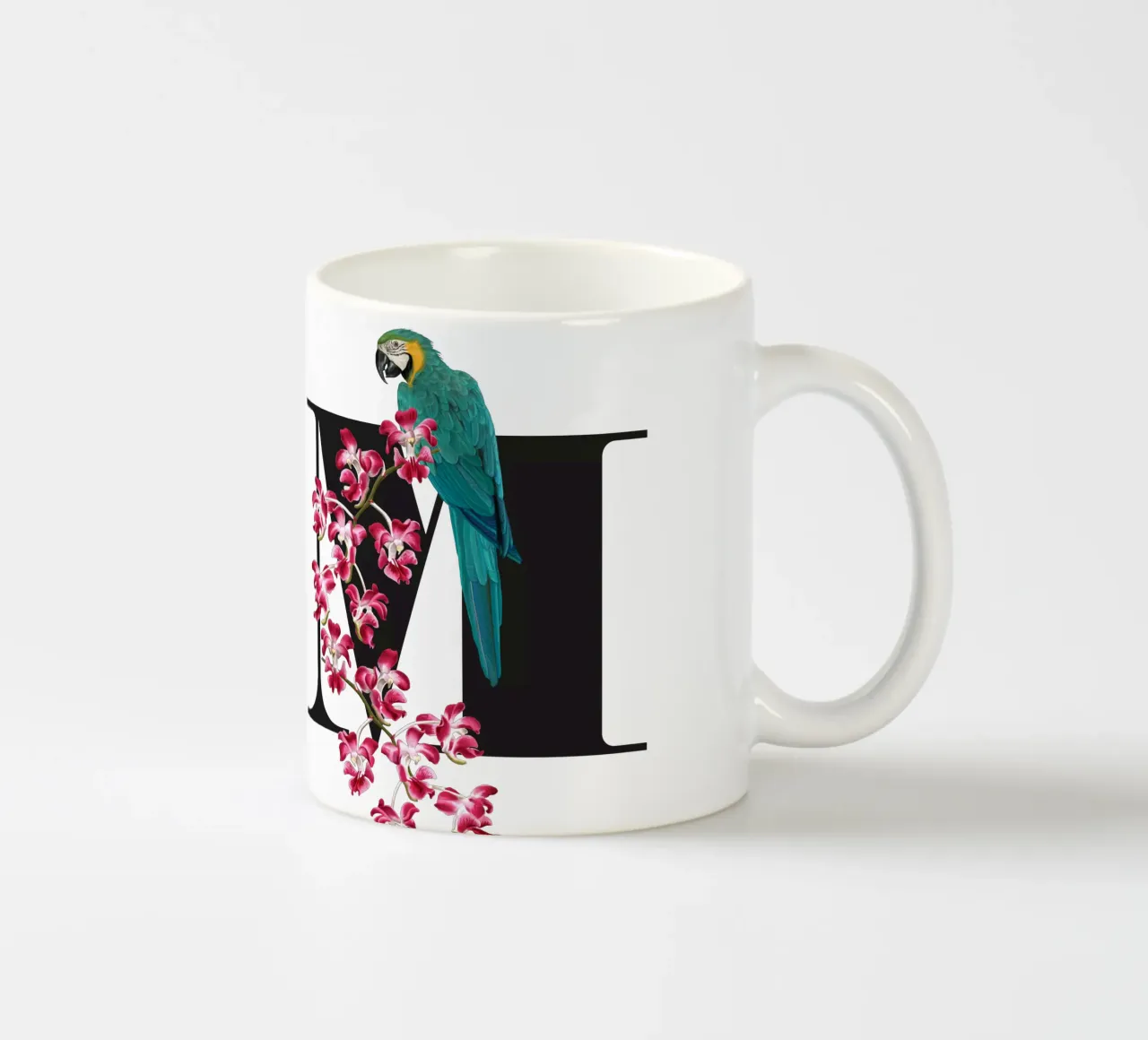 Botanical Alphabet - M tazza in ceramica da Froilein Juno