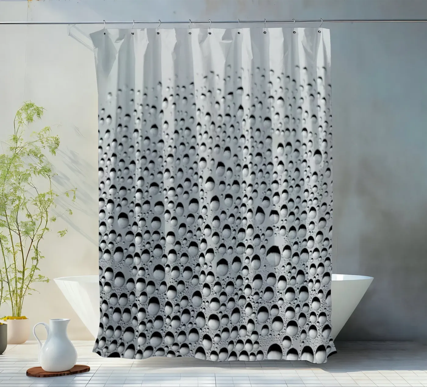 Window View Duschvorhang von Studio Nahili