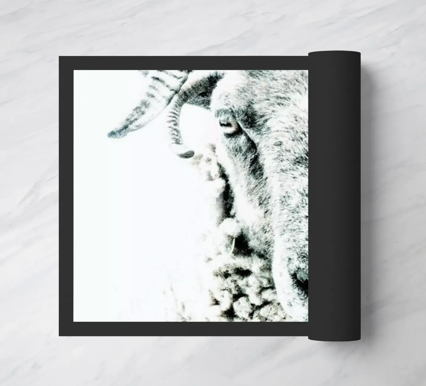 Sheep Fußmatte von Victoria Frost