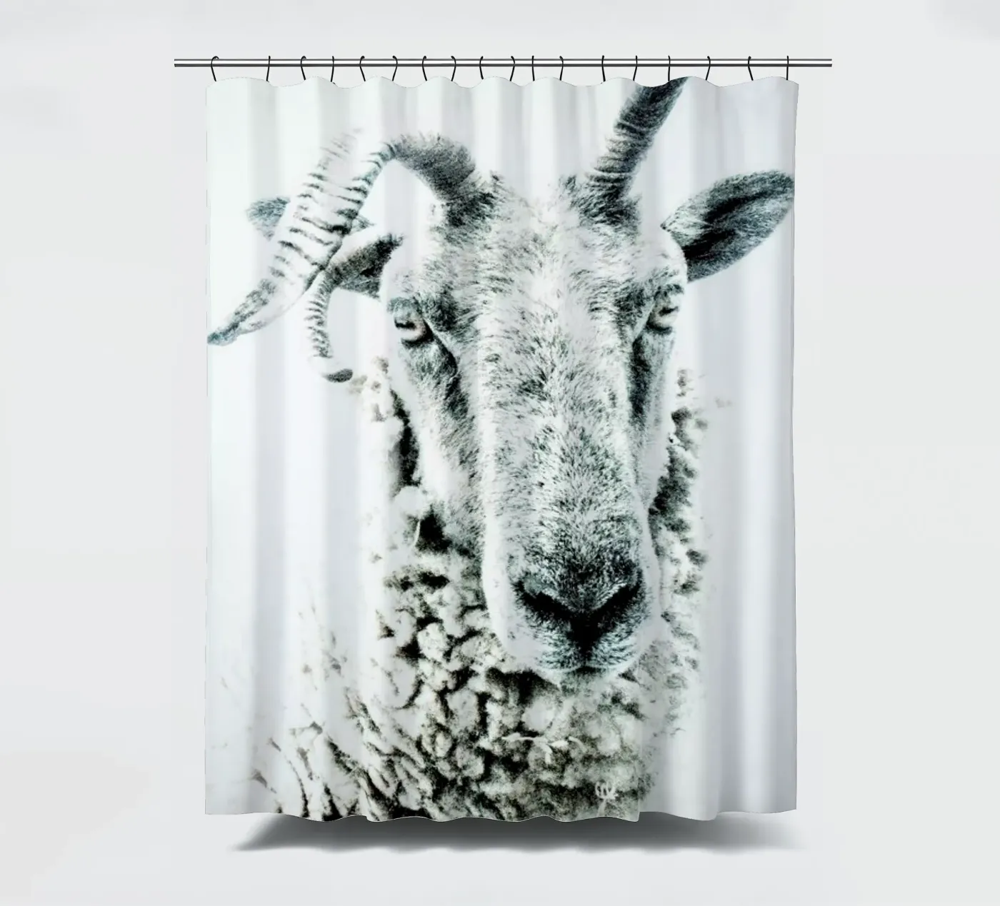 Schafe Duschvorhang von Victoria Frost