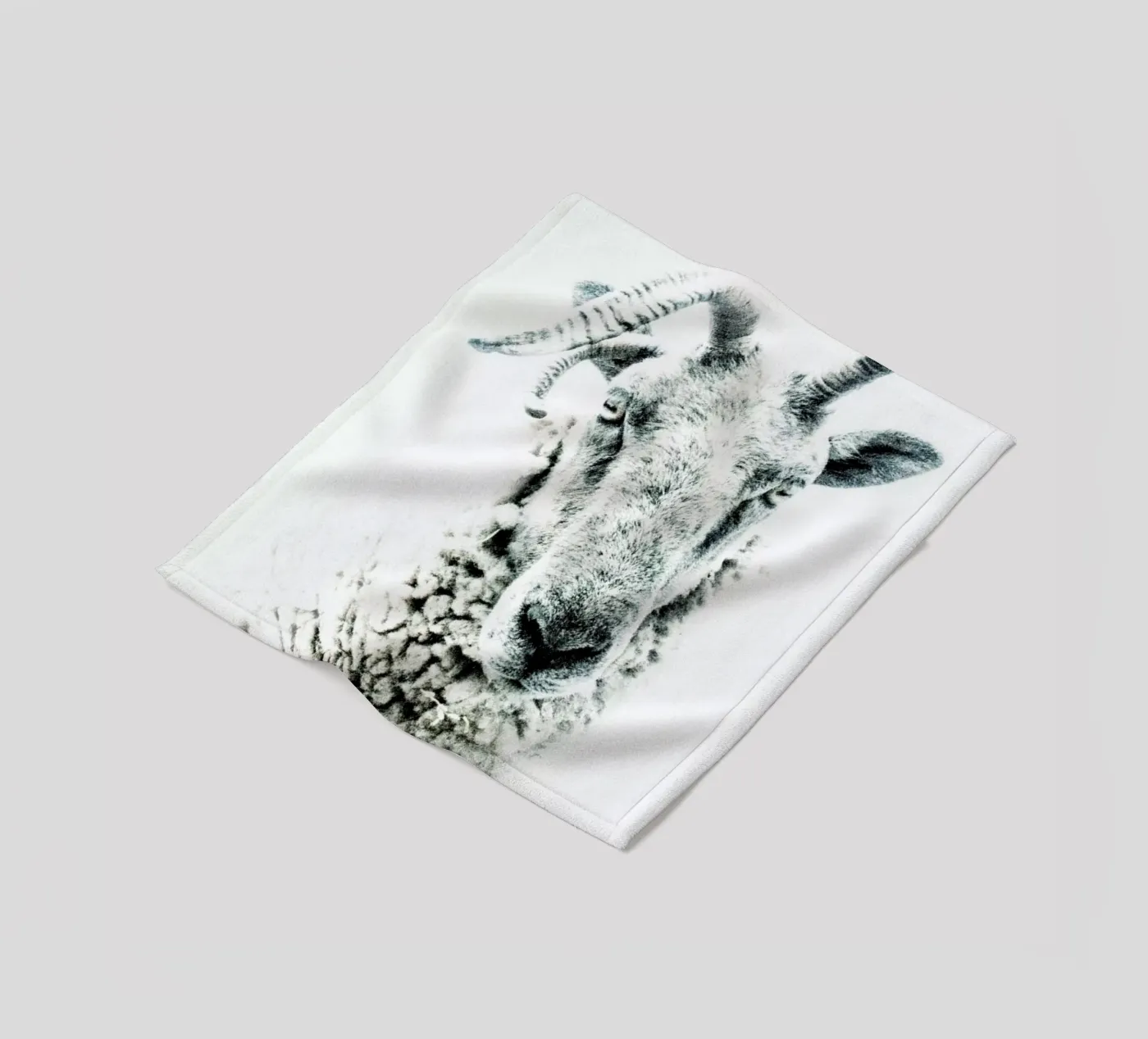 Sheep fleece blanket by Victoria Frost