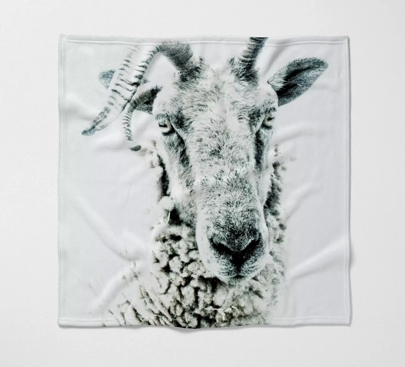 Sheep fleece blanket by Victoria Frost
