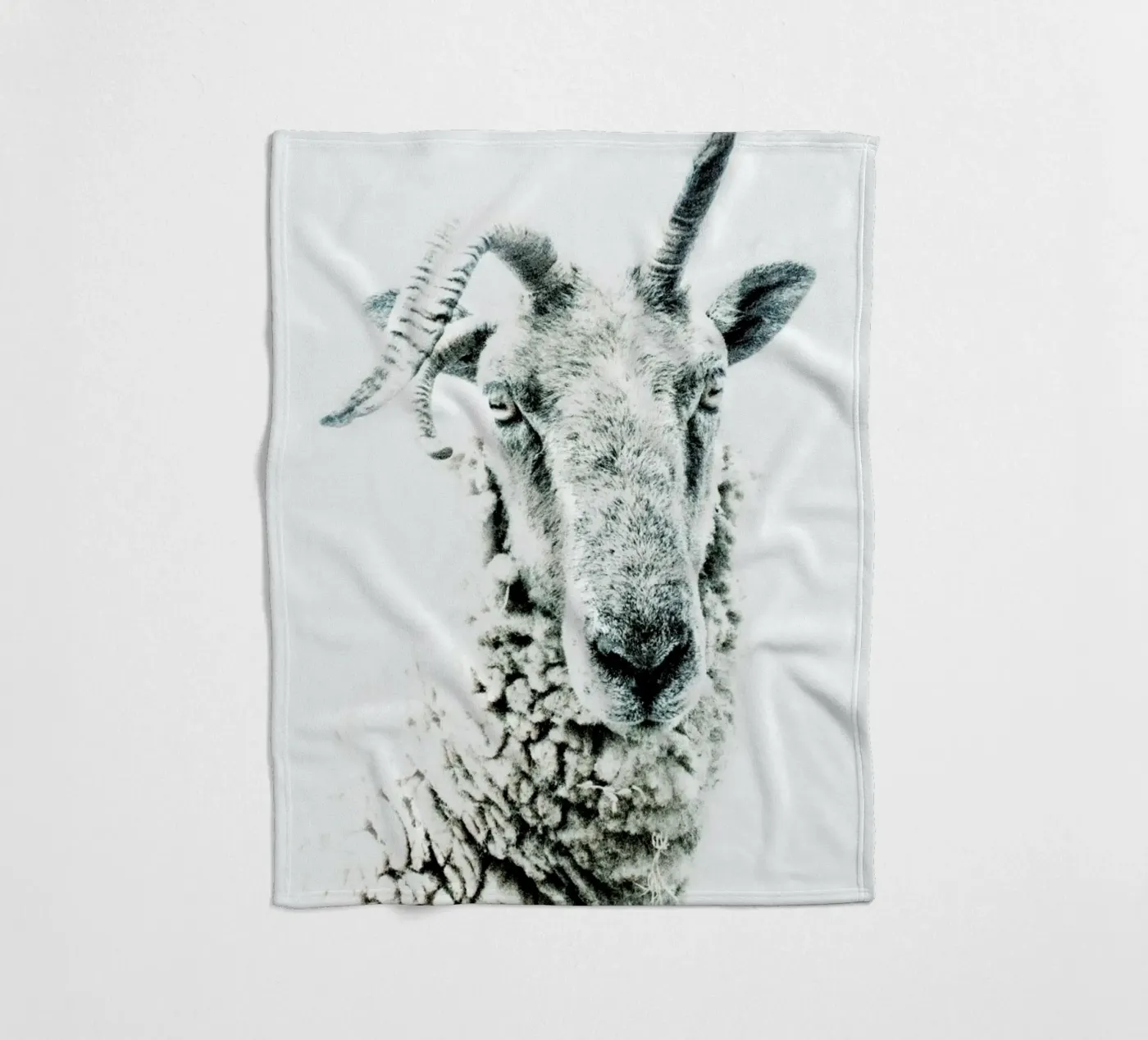 Sheep fleece blanket by Victoria Frost