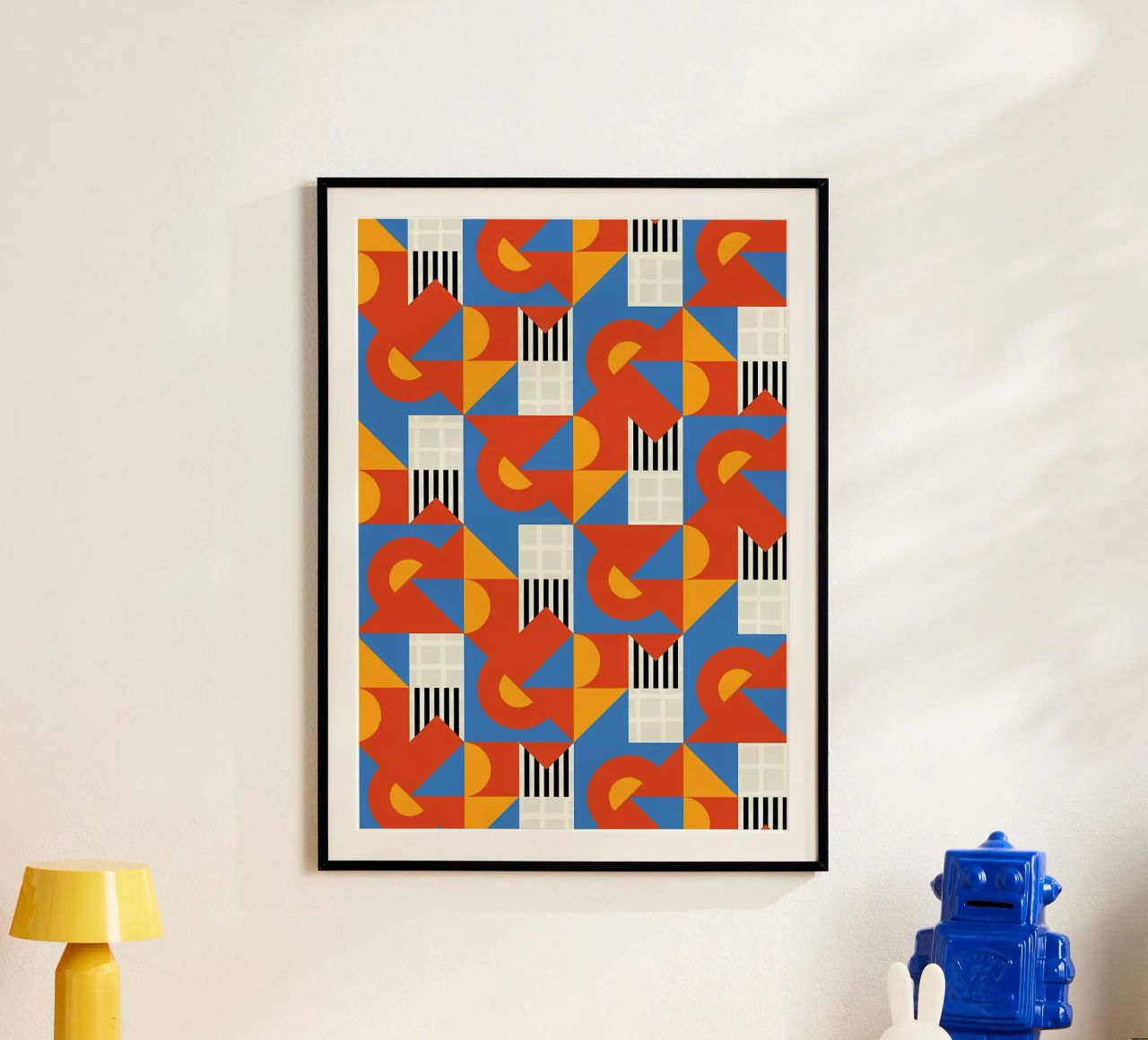 Mosaïque Bauhaus poster de Iracheta