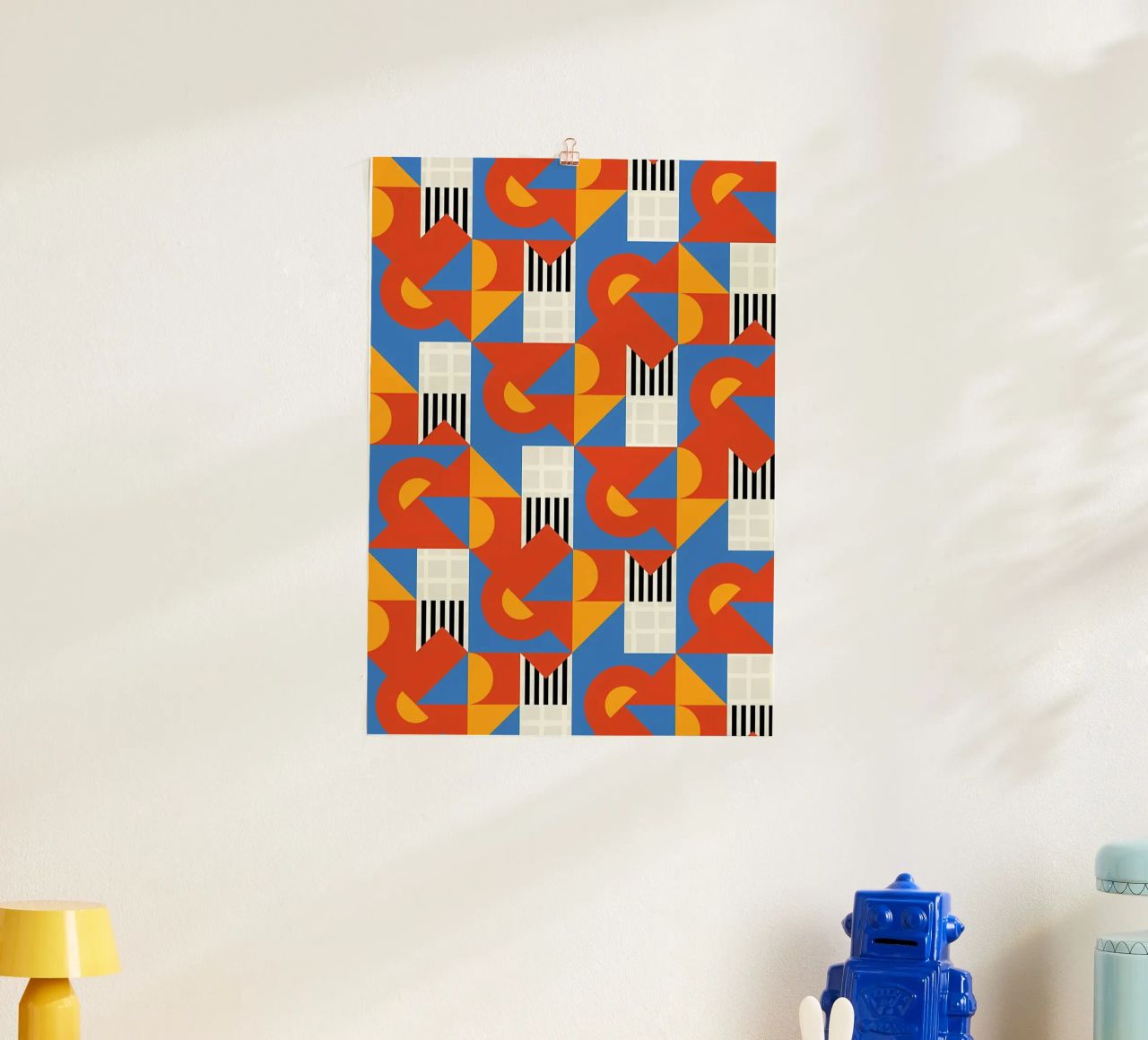 Mosaïque Bauhaus poster de Iracheta