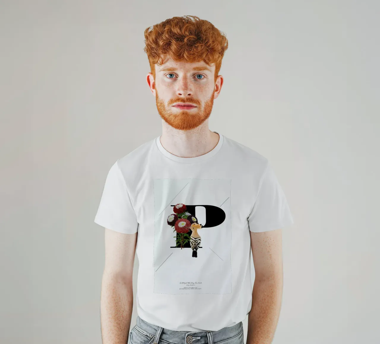 Botanical Alphabet - P t-shirt da Froilein Juno