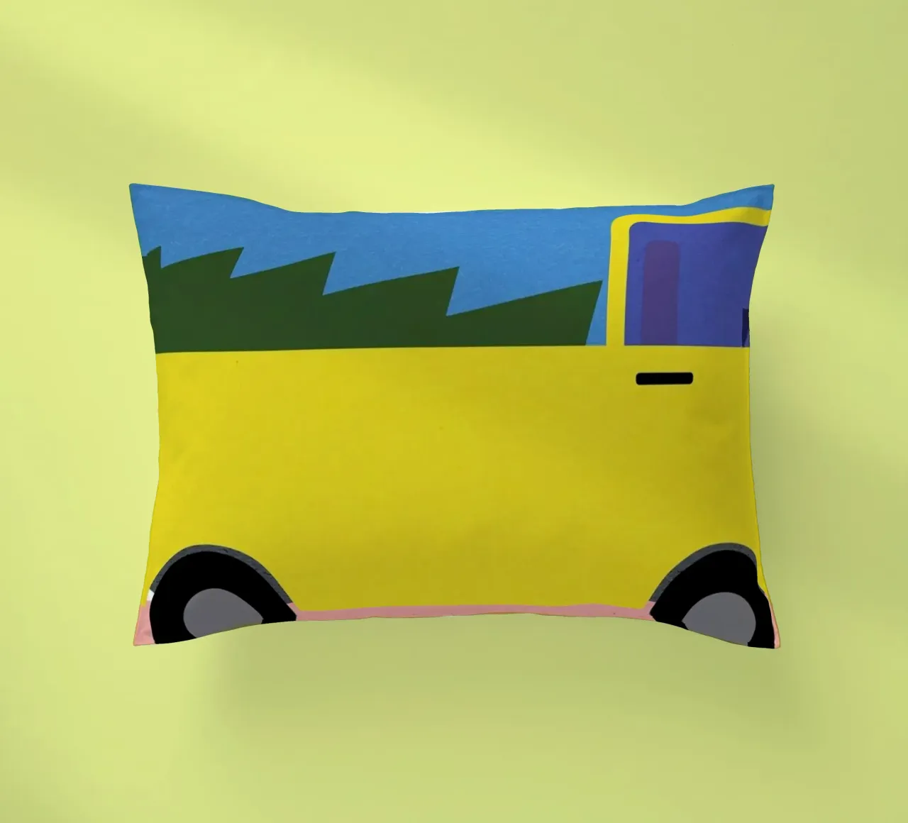 Truck & Tree cuscino da Rosi Feist