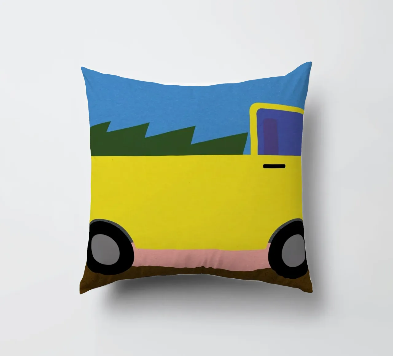 Truck & Tree cuscino da Rosi Feist