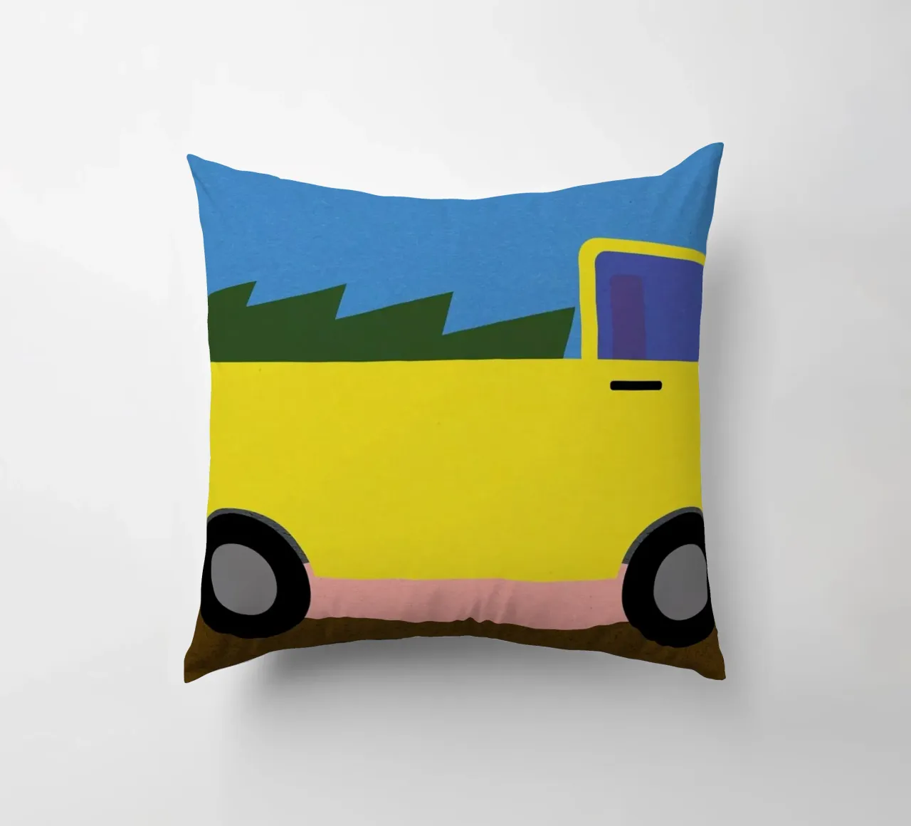 Truck & Tree cuscino da Rosi Feist