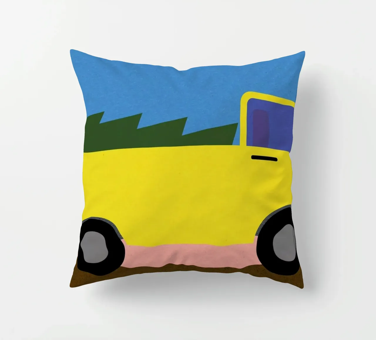 Truck & Tree cuscino da Rosi Feist