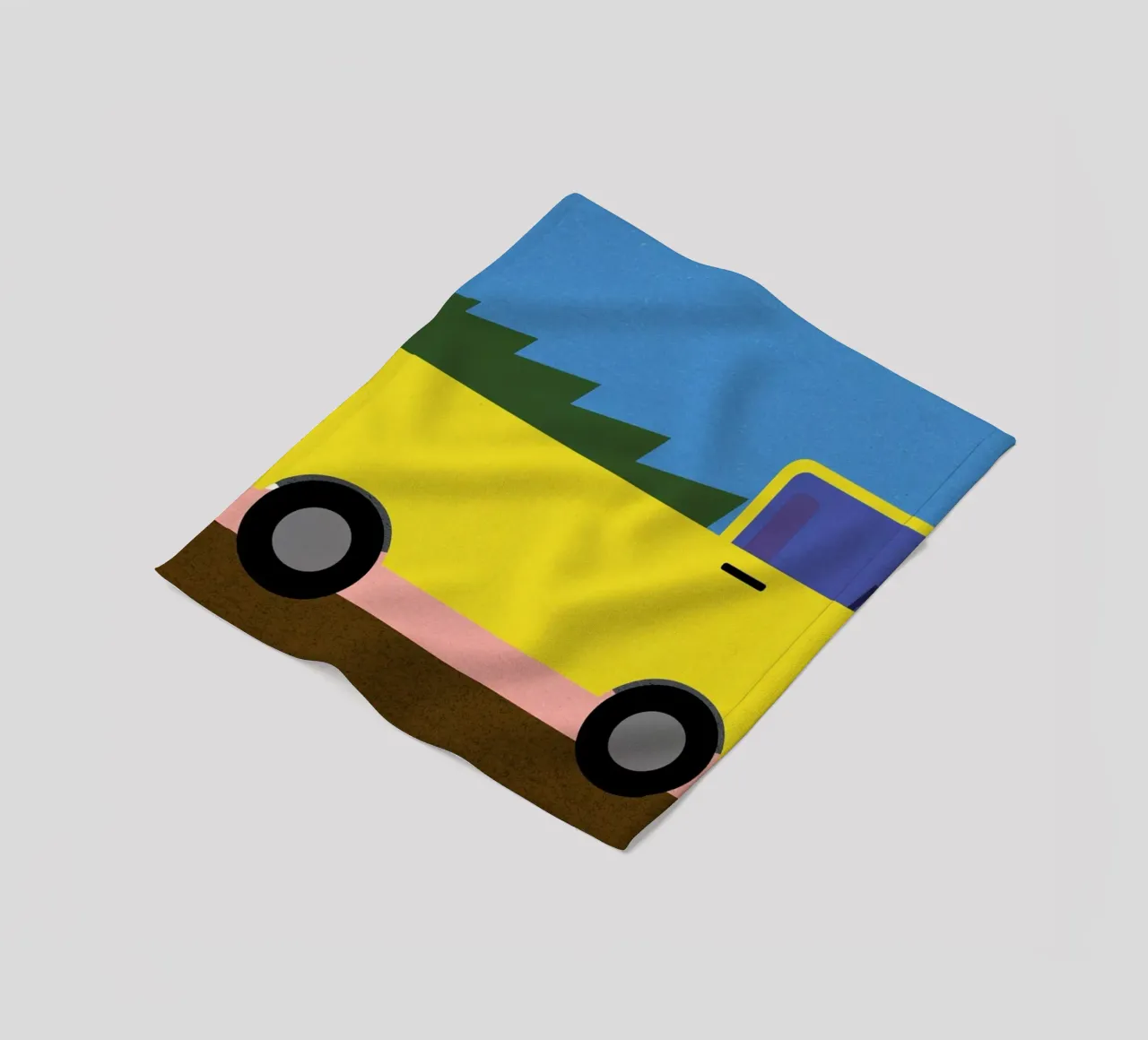 Truck & Tree coperta in pile da Rosi Feist