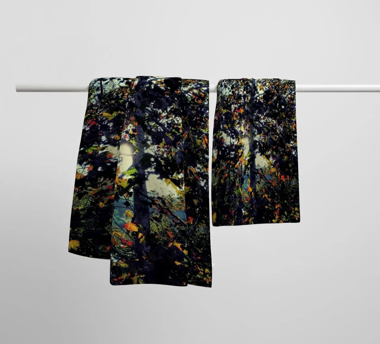 Autumn Language towel by Angelo Cerantola