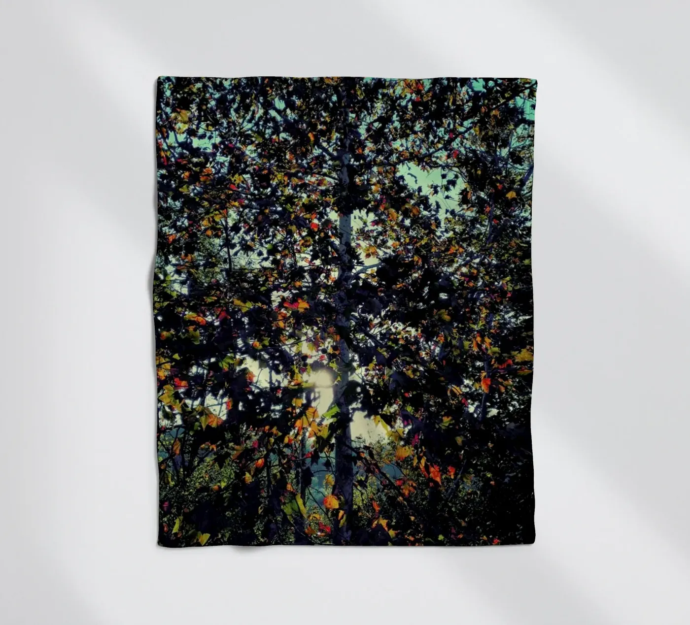 Autumn Language coperta in pile da Angelo Cerantola