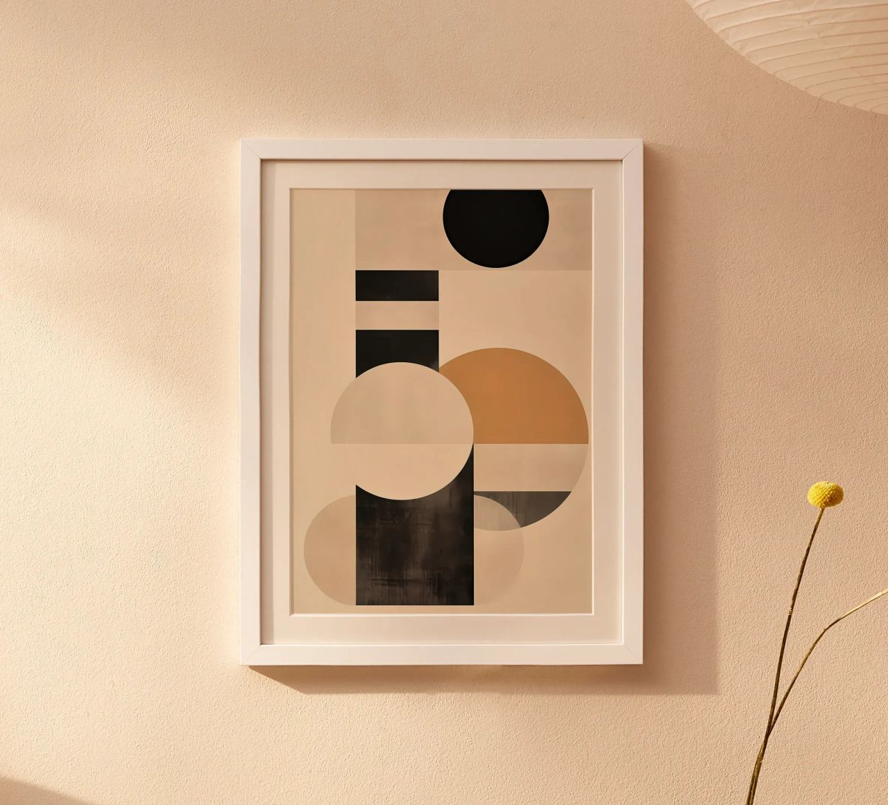 Bauhaus Planets poster by Karraker