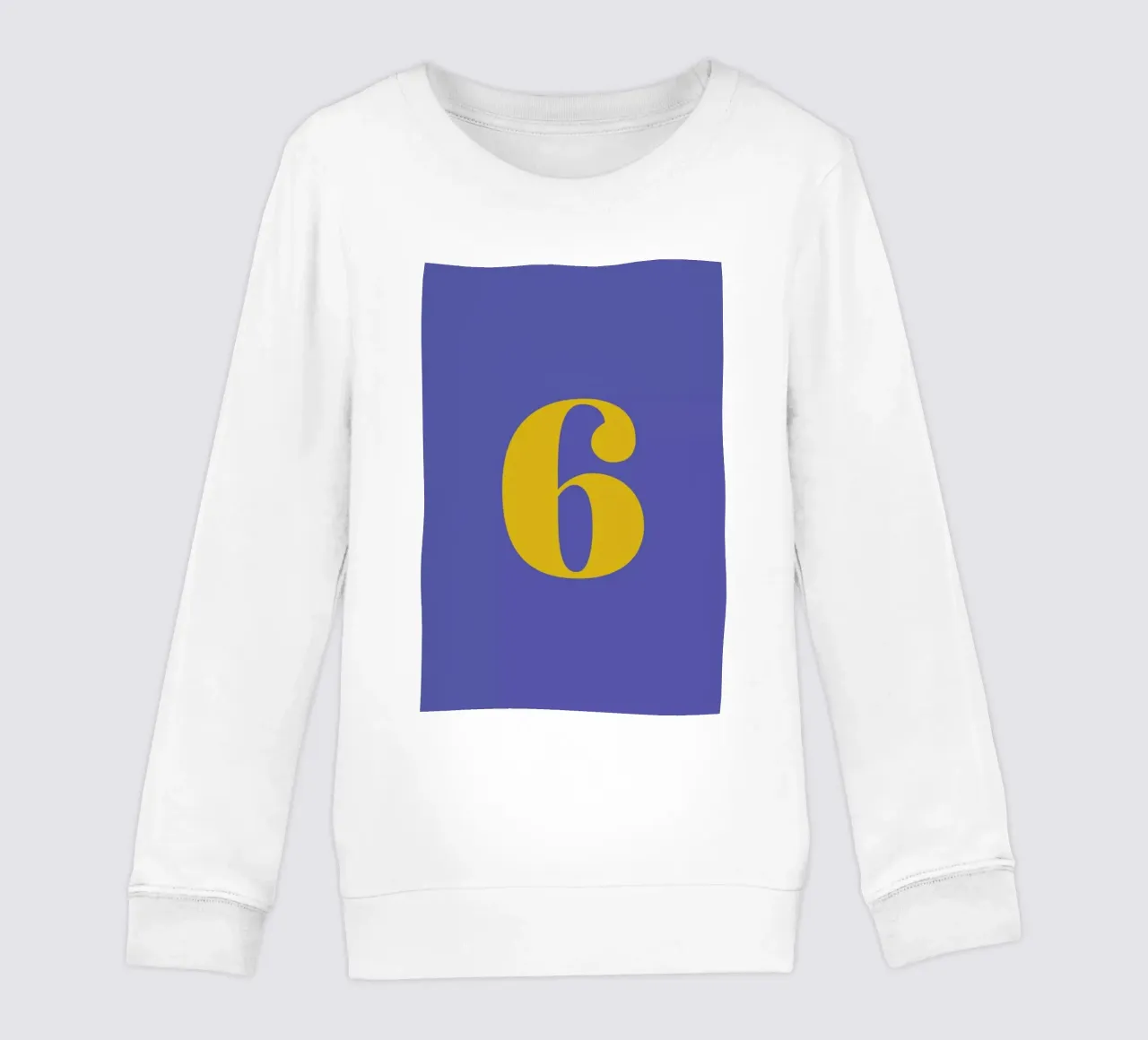 Blue Number 6 felpa bambino da Studio One